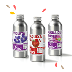 Arômes Sosa Ingredients : Violette, fraise et eau de rose