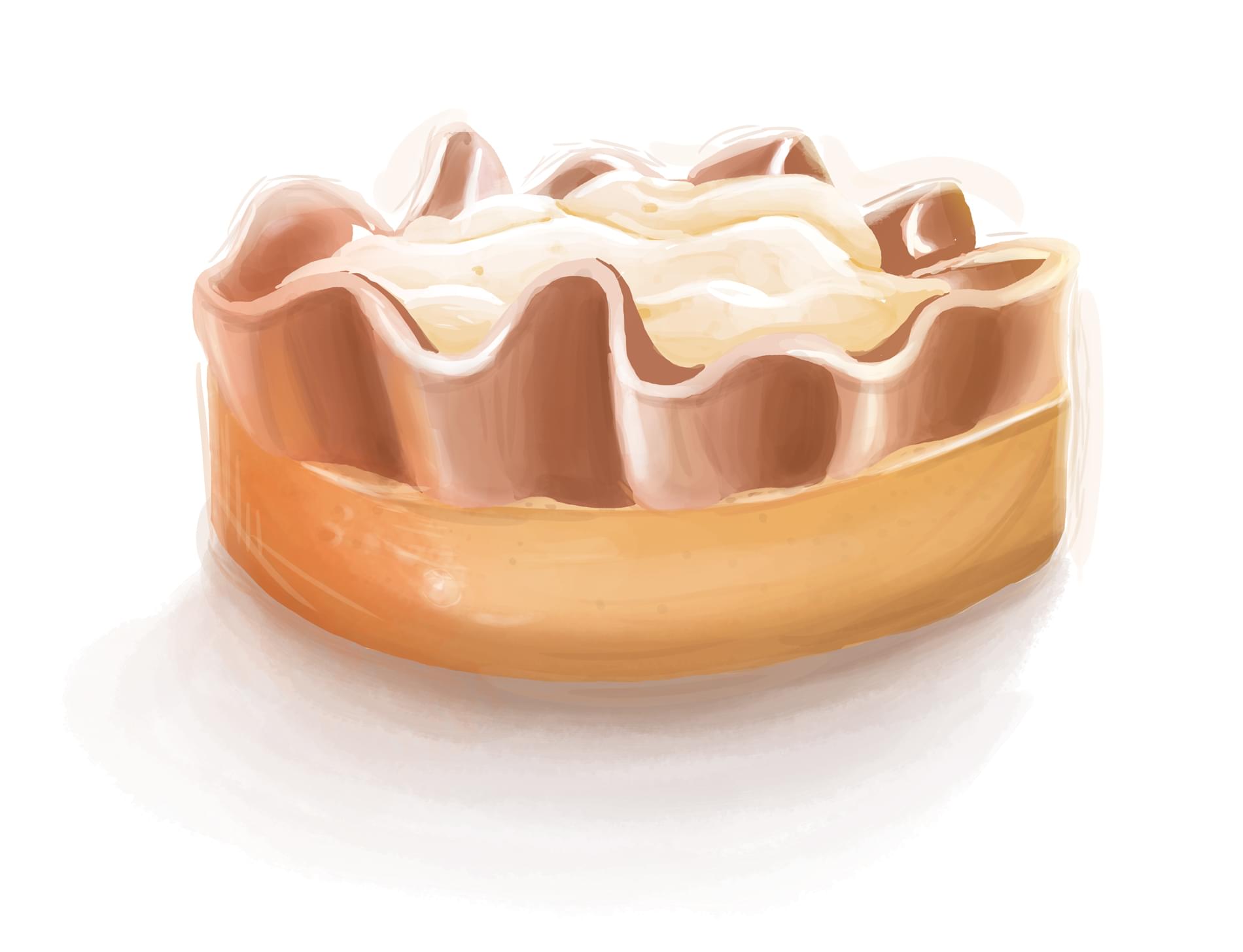 Illustration de tarte aux poires
